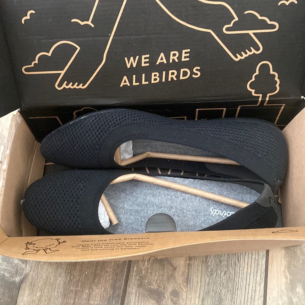 All Birds size 10.5 black flats